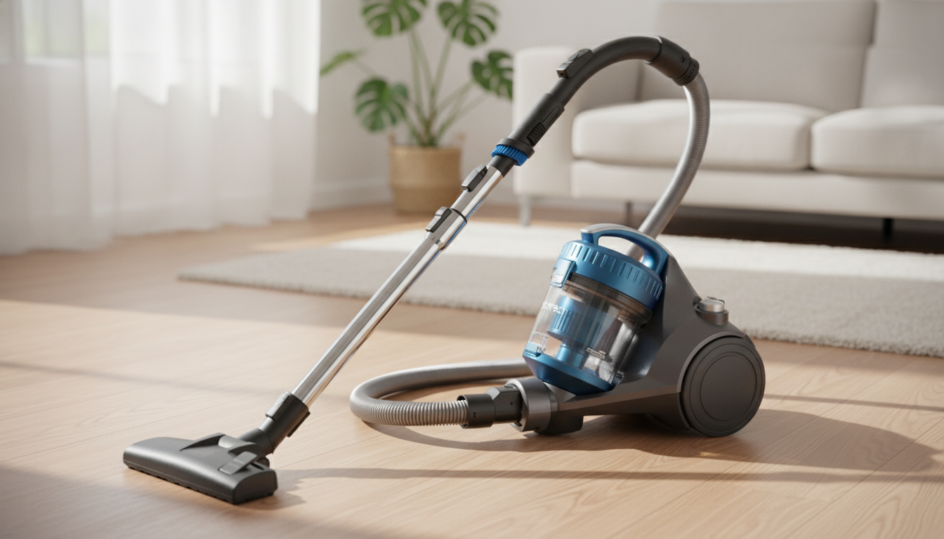 Lightweight Bagless Canister Vacuum for Apartments & Stairs